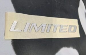 Reproduction 2000 Tahoe "LIMITED" Emblem