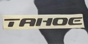 Reproduction 2000 "TAHOE" Limited emblems